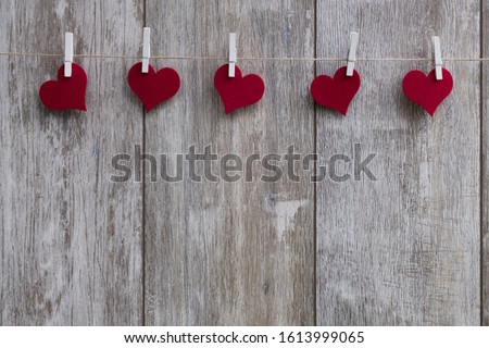 A picture of love , valentine love 
