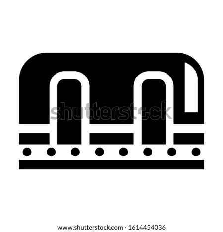 train icon isolated sign symbol vector illustration - high quality black style vector icons
