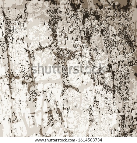 Grunge background grey. Old worn surface. Vector texture of scratches, chips