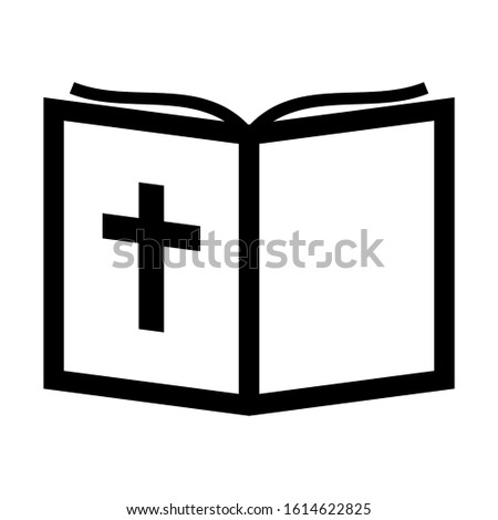 bible icon isolated sign symbol vector illustration - high quality black style vector icons
