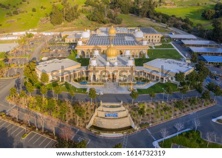 San Jose Temple from Drone