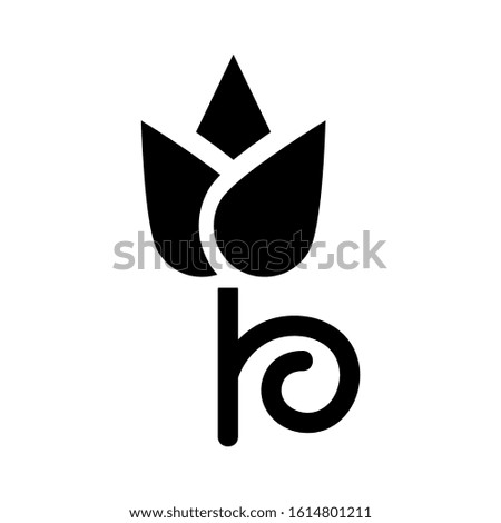 flower icon isolated sign symbol vector illustration - high quality black style vector icons
