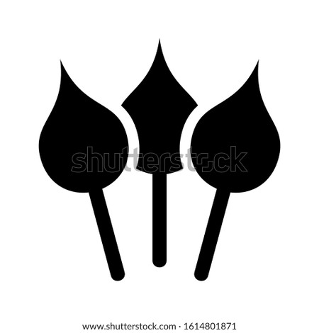 flower icon isolated sign symbol vector illustration - high quality black style vector icons
