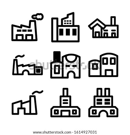 industrial icon isolated sign symbol vector illustration - Collection of high quality black style vector icons
