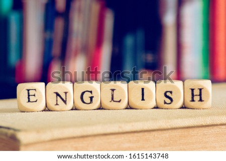 A book and language course in English