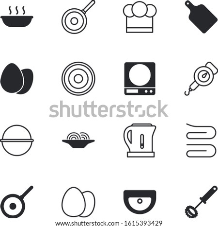 kitchen vector icon set such as: basin, wear, whisk, liquid, coffee, cap, vegetable, noodle, halloween, monochrome, drink, stainless, laundry, law, clothing, measure, yellow, beach, folded, colorful