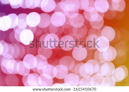 Bokeh light images for the background