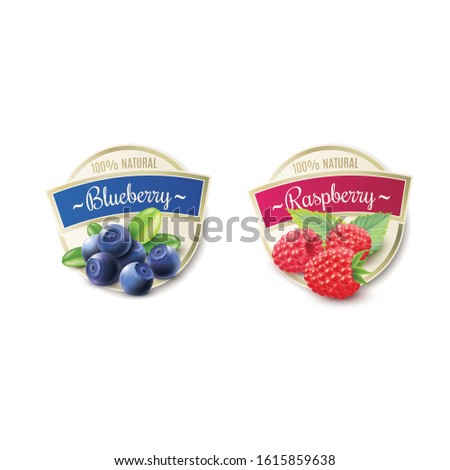
Blueberry and Ruspberry Natural Logo