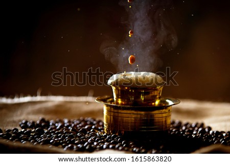 Coffee Photography for the use of coffee stock photography.