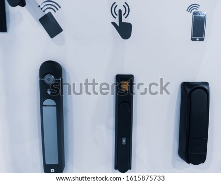 Locks with wifi and nfs wireless signal