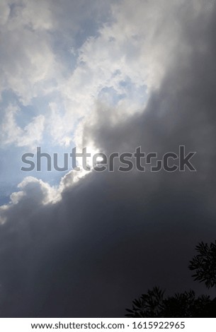 picture of a cloudy skies