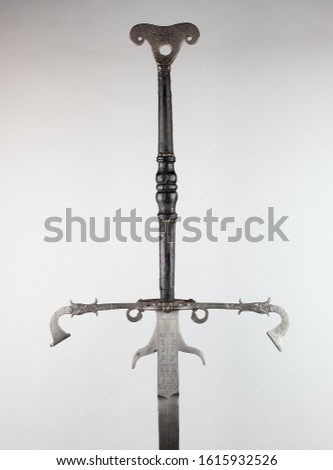 Two-Handed Sword for the Bodyguard of Julius, Duke of Brunswick-Lüneburg and Prince of Wolfenbüttel , arms and armor