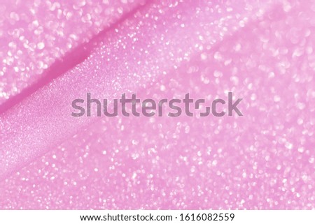Pink glitter background and lighting light bokeh for background