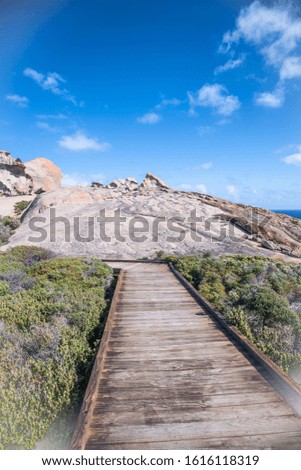Admirals Arch Walk in Kangaroo Island, Australia.