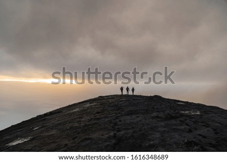 Excursion on Summit of Volcano Mount Etna, Sicily, Italy