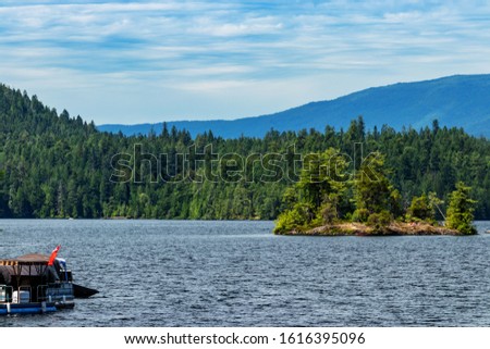 Picture perfect Ruby Lake, Sunshine Coast, BC, Canada