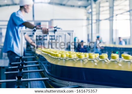 drinks production plant in China Royalty-Free Stock Photo #161675357