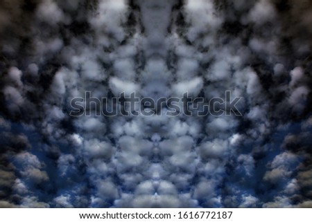 Double psychedelic skies multiply edition background high quality prints