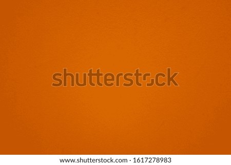 Just an orange background, painted plastic