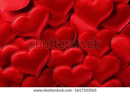 Hearts background. Valentines day celebration. Love card