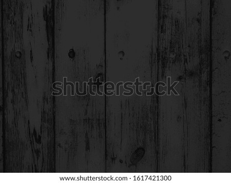 Black wooden texture.  Abstract grunge background. 