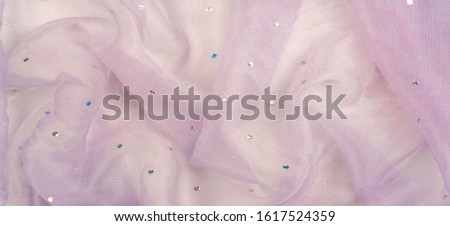 texture, background, design, transparent pale pink fabric with color glitter, known for its library of classic and modern design.
