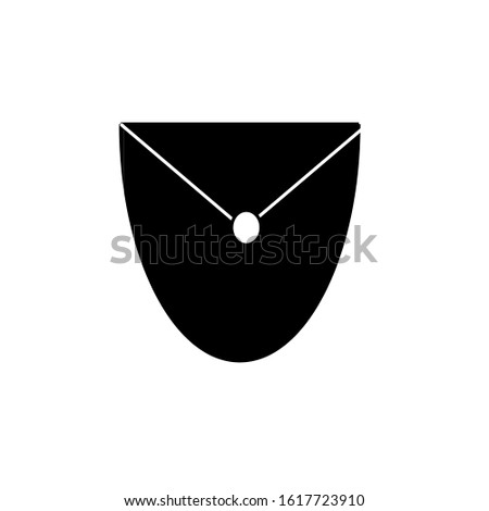 pocket icon with white background