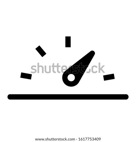 speed icon isolated sign symbol vector illustration - high quality black style vector icons
