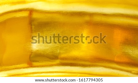 Gold metal brushed background or texture of brushed steel
