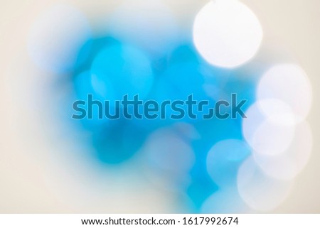 Bokeh background , blue blurred lights, abstract pattern, photoshop layer.