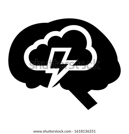 brainstorm icon isolated sign symbol vector illustration - high quality black style vector icons
