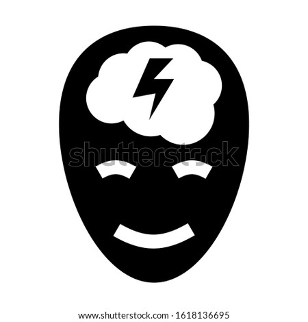 brainstorm icon isolated sign symbol vector illustration - high quality black style vector icons