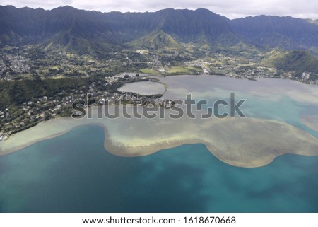 Aerial Shot of Oahu Hawaii
