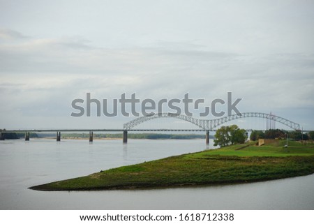 Mississippi river at Memphis, State of Tennessee