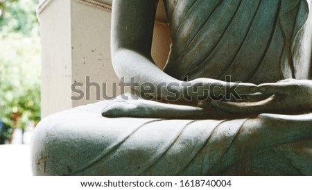 Gray Buddha amulet form thailand   