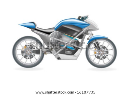 Vector interpretation of a Hydrogen powered Motorcycle