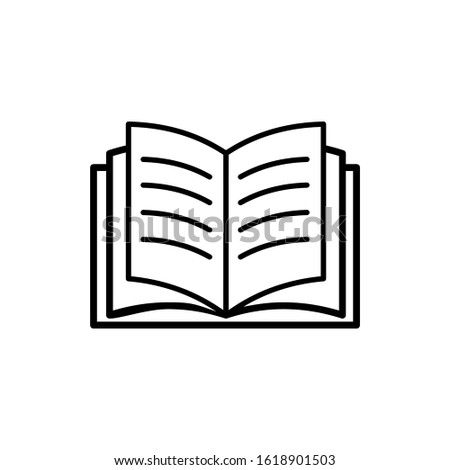 Book icon design vector illustration Royalty-Free Stock Photo #1618901503
