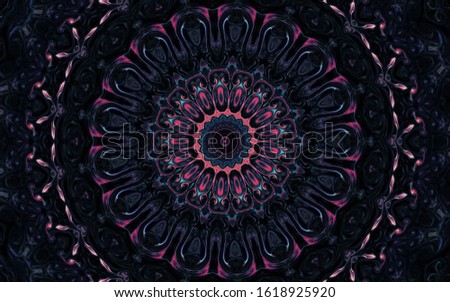 Abstract of floral ornament background