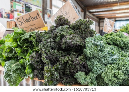 Leafy Green Vegetables at a Farmer's Market - South Australia