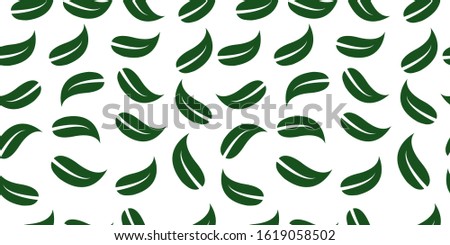 seamless leaf pattern illustration
