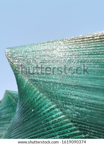 Green background or glittering surface, bright green wall