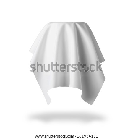 round table and cloth Royalty-Free Stock Photo #161934131