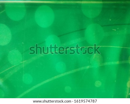 Plastic tablecloth Green seamless circular pattern Bright, beautiful