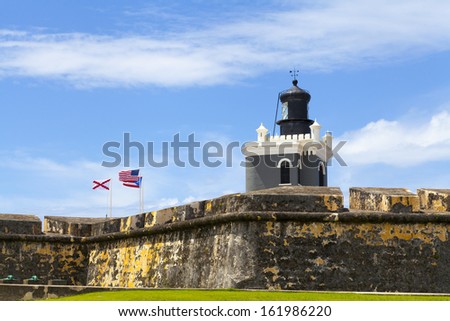 El Morro Castle in San Juan, Puerto Rico
