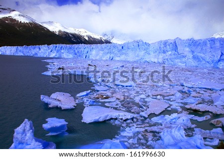 Picture captured in Perito Moreno Glacier in Patagonia (Argentina) 