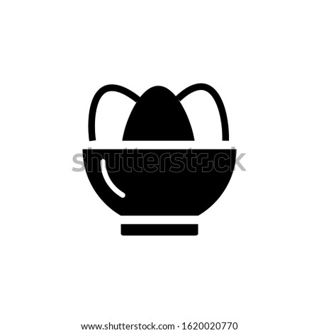 easter day eggs icon design vector template