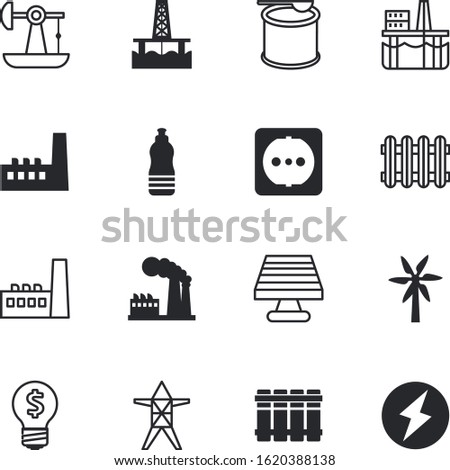 energy vector icon set such as: socket, central, winter, industry, flash, protein, pipeline, inspiration, marketing, emblem, loss, service, cable, jack, european, recreation, natural, speed, amino
