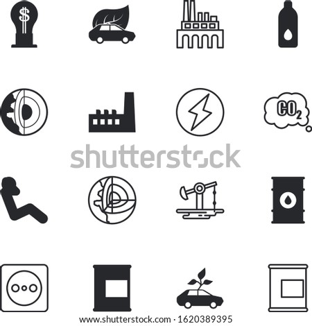 energy vector icon set such as: cloud, blue, thirst, socket, outlet, drawing, co2, imagination, bright, logo, wall, drilling, diesel, chemistry, bolt, figure, arrow, thunder, bike, gallon