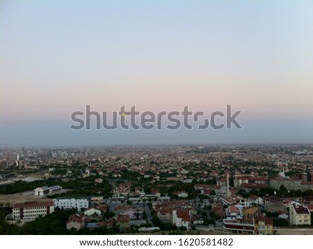 turkey / konya akyokuş city view