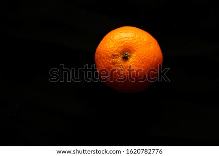 Close up of mandarin orange fruit